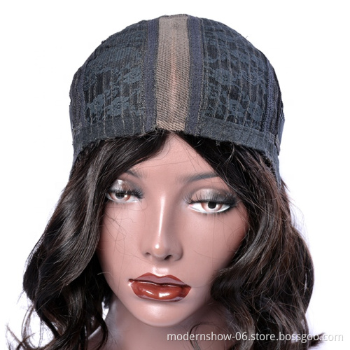 short  remy human hair  lace wig 2 by 6 loose wave short lace wigs